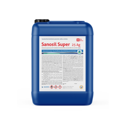 Dezinfekcia Sanosil Super 25 Ag 5kg